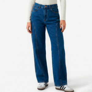 Wide leg recortes laterais