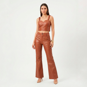 Conjunto de couro Pinhão